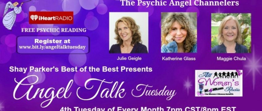 New!  Jan 27th “Angel Talk Tuesday” 7pm CST/8pm EST
